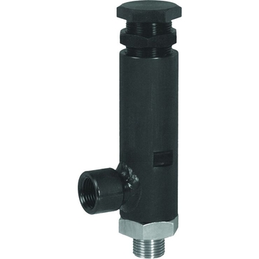 Overflow valve valve Type 1515 steel low-lifting internal/external thread
